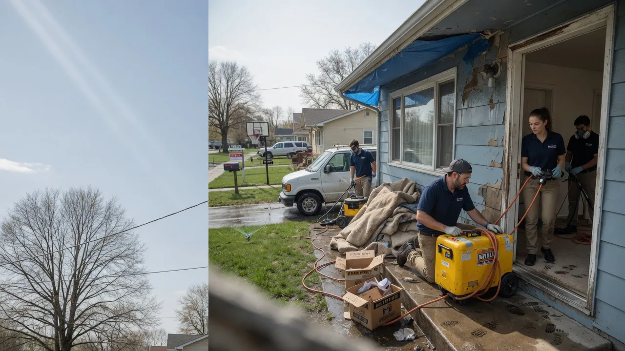 Basement Flood Cleanup in Greenville, WI near me